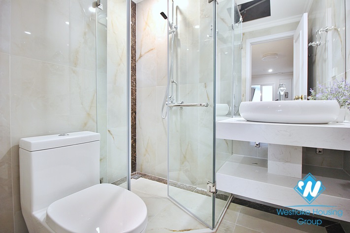 Brand new 2 bedroom apartment with high quality furnitures for rent in Tay ho